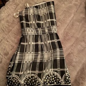 White House Black Market Gingham Corsets Size 12